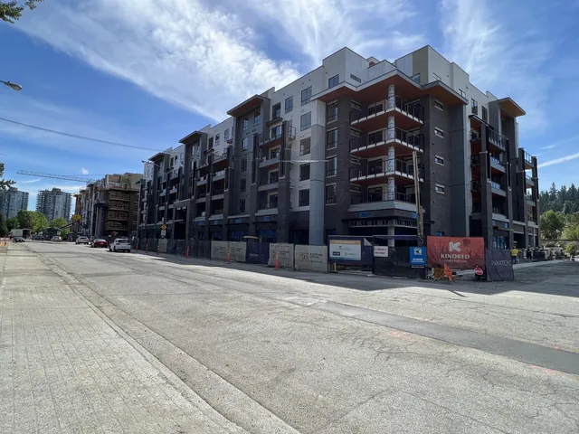 A new residential development in Port Moody.